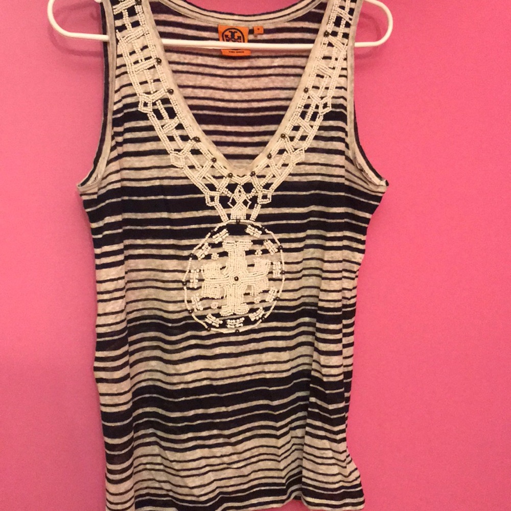 Tory Burch Embellished top